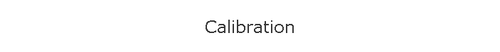 Calibration